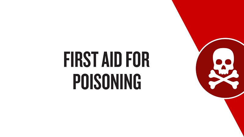first aid for poisoning