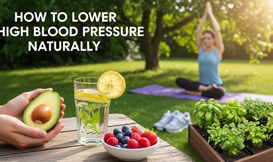 Natural ways to lower high blood pressure with healthy lifestyle changes.